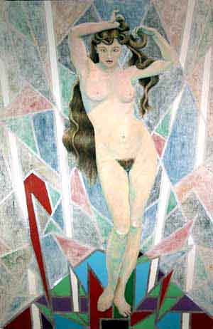 Nude Figure Painting of Venus