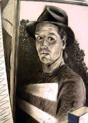 Self Portrait with hat